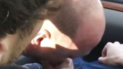 friend films us getting head from stranger, Blowjob, Handjob, Gay
