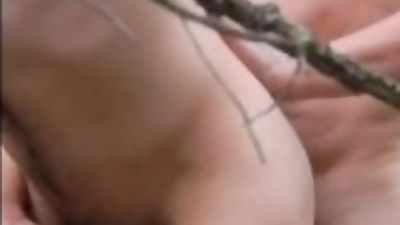 Bound and Fucked by Daddy in the Woods, Amateur, Daddies, Hunks