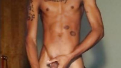 jacking off WITH nutt!, Big Cock, Black, Masturbating, Gay