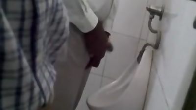 Urinal Hunter, Amateur, Asian, Big Cock, Toilet