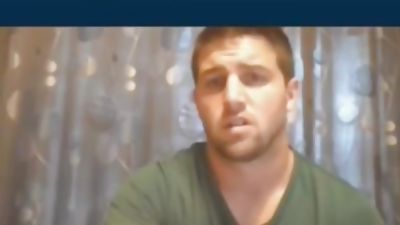 Muscle Hunk on Skype, Homemade, Solo, Webcam