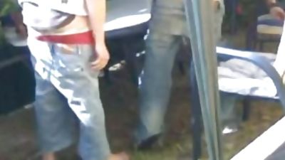 Backyard Fuck Buddies, Amateur, Anal, Homemade, Gay