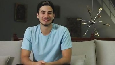 New Guy Behind the Scenes Getting To Know Grey Donovan, Casting, Facial, Solo, Broke Straight Boys