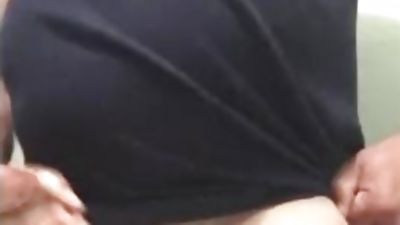 Caught My step Dad Jerking Off In The Bathroom, Homemade, Latina, Solo, Sperm