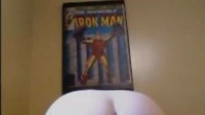 Taking a big red dildo deep in the ass. Feels so fucking nice., Amateur, Ass, Dildo