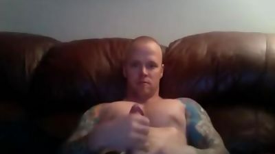 Hot tattooed straight HUNK, Amateur, Webcam, Gay, Hunks, Jerking