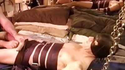 Extreme CBT ball punching crushing clamp, Big Cock, Fetish, Gay