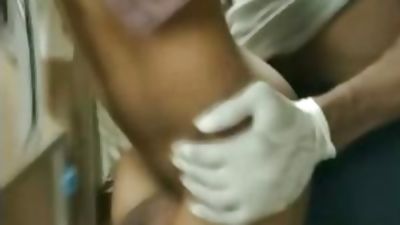 FAPPING WITH BIG DICK BRO WEARING GLOVES, Amateur, Big Cock, Black