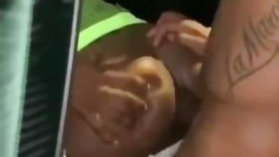 Black teen fucked by the gang on the side of the road, Amateur, Ass, Big Cock, Gay