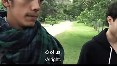 LatinLeche - Cute Latino Boy Gets His Asshole Creampied By A Hung Stud, Big Cock, Creampie, Cumshot