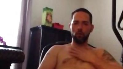 Amateur popper jerk off, Amateur, Brunette, Solo