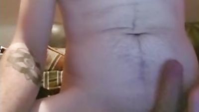 Teen Boy Wanks and Cums in Sock - MattThom98, Ass, Legs, Masturbating