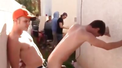 FX Outdoor Fuck 2, Amateur, Big Cock, Brunette, Fraternity X