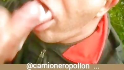 Abuelo en Torre del Mar mamando pollas de hombres maduros..., Blowjob, Masturbating, Gay