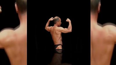 Mature Daddy Japanese Bodybuilder, Over 60 Video #1, Amateur, Asian, Mature