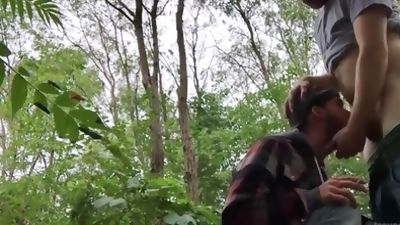 2 rednecks suck dick and drink a lot of piss outdoors, Blowjob, Fetish, Masturbating