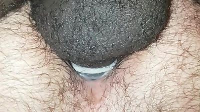 Greek takes black cock till the balls, Amateur, Big Cock, Interracial