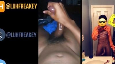 Black Teen Has a Verbal Intense Orgasm After Edging, Big Cock, Fetish, Orgasm