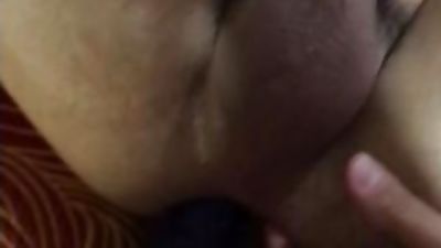 Stretching bearded stud’s virgin ass with huge strapon! 1st time pegging!, Ass, Fingering, Handjob, Gay