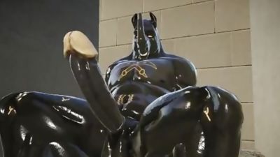 Hus Riding his Hus (Yiffalicious), Anal, Big Cock, Fetish