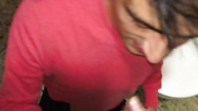 Taste step brothers cock and cum at family meeting in restaurant, Amateur, Blowjob, Cumshot, Gay