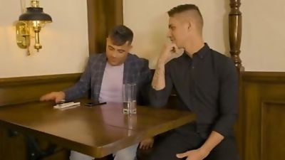 Lending a helping hole, Ass, Blonde, Facial