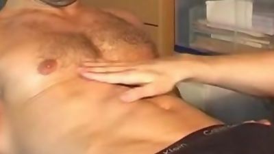 Nextdoor gym guy gets filmed horny for porn in spite of him, Big Cock, Massage, Masturbating, Keumgay