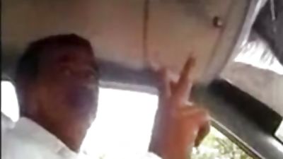 sucking the taxi mature guy (Daddy), Amateur, Blowjob, Deepthroat, Gay