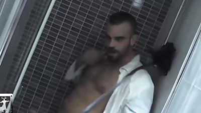 Raw Vice, Brunette, Cumshot, Bears, Blindfolded, Damien Crosse, Antonio Miracle