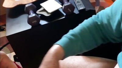Second blowjob to harvito in a week., Amateur, Blowjob, Handjob, Gay
