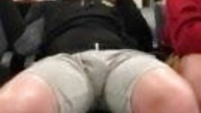 WONDER WHAT HES PACKING IN THEM SHORTS, Masturbating, Gay, Voyeur