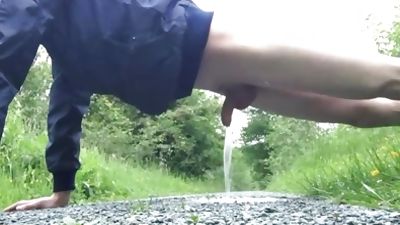 There are different ways to piss - I love to piss in public, Amateur, Teen, Gay, Pissing