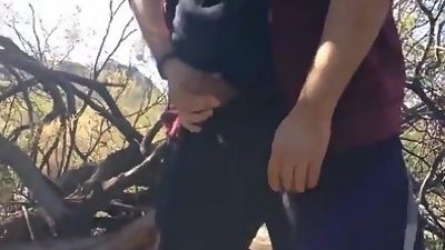 cruising...what your daddy did last summer, Big Cock, Masturbating, Outdoor, Gay