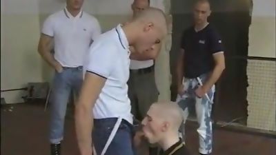 German skin heads, Anal, Blowjob, Handjob