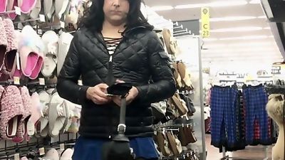 Cd Crossdresser in public, Outdoor, Crossdresser, Gay