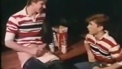 Classic Vintage Boys of America, Big Cock, Handjob, Outdoor