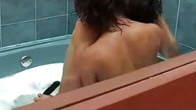 Pretty boy's bathtime fun, Anal, Blowjob, Gay, Pretty