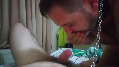 Turkish Alpha and his Faggot, Handjob, Masturbating, Gay, Turkish