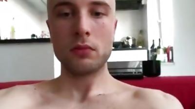 Dutch Slut shoots mega load of cum, Handjob, Masturbating, Webcam, Slut