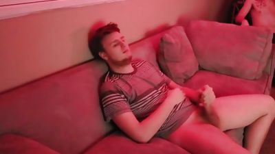 tommylads wanking with his best mate, Masturbating, Gay