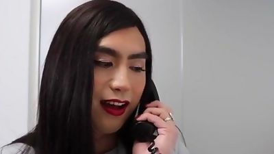 japan crossdresser geil im hotel gefickt, Anal, Big Cock, Black