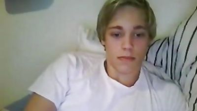 Nice Blond Dutch Gay, Amateur, Blonde, Masturbating
