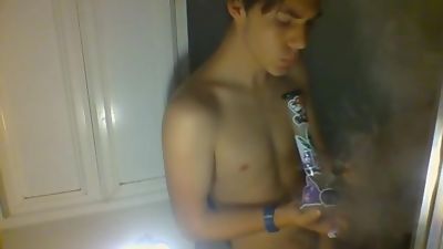 Getting so horny and high, Big Cock, Masturbating, Gay, HD Porn