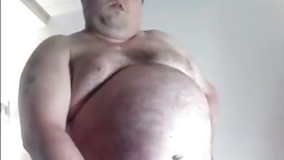 heavy german bear solo, Masturbating, Solo, Gay, Fat
