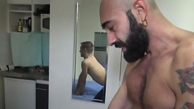 Romantik fucked bareback by GIANNO MAGGIo daddy XXL COCK, Big Cock, Gay, Bareback