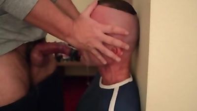 slavemouth used by some men DEEPTHROAT, Big Cock, Blowjob, Creampie