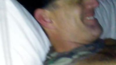 Dino getting fucked at a sex party, Amateur, Hairy, Gay