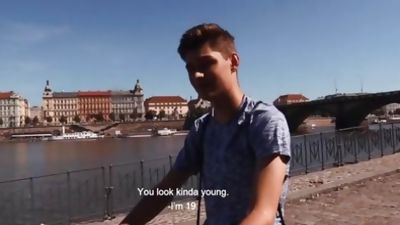 CZECH HUNTER 474 - Gay for pay amateur pickup, Anal, Big Cock, Cumshot, Czech Hunter