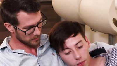 Skinny Twink Stepson Fucked By Stepdad After School, Big Cock, Blowjob, Old And Young, AFTER SCHOOL