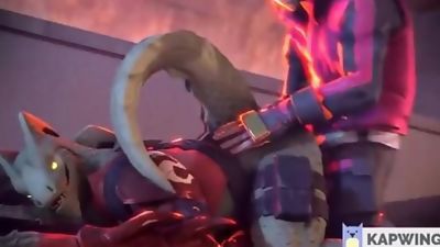 Twitchyanimation - SFM Fortnite Hybrid, Big Cock, Gay